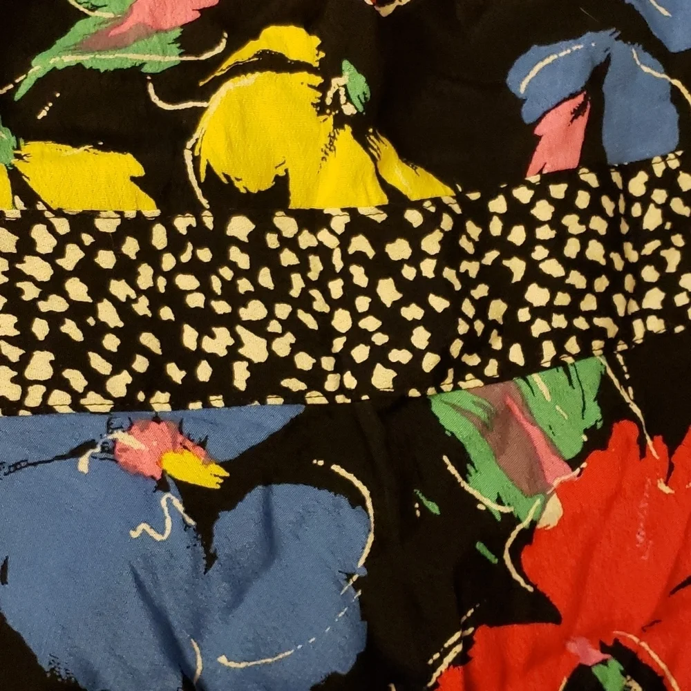 Rixo Floral Off Shoulder Puff Sleeve Dress Size 0 - Picture 7 of 10